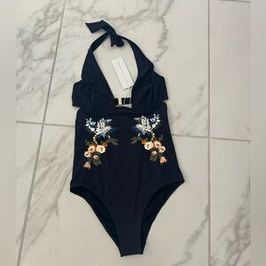 Stella McCartney Navy Blue Swimsuit